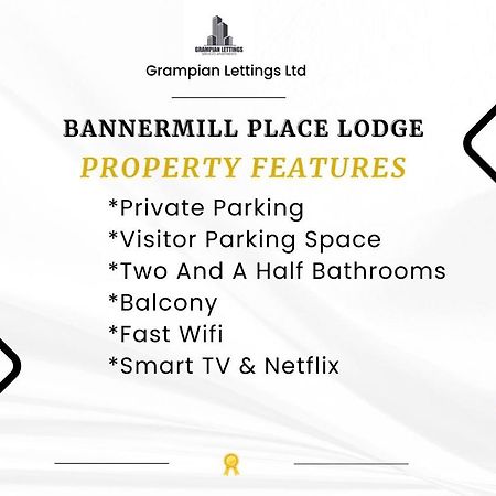 Bannermill Place Lodge ✪ Grampian Lettings Ltd Aberdeen Exterior foto